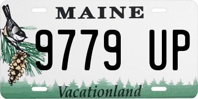 ME license plate 9779UP