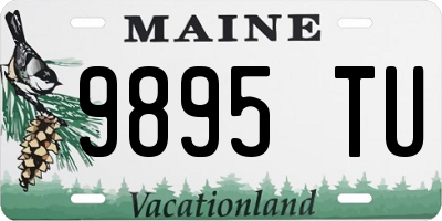 ME license plate 9895TU