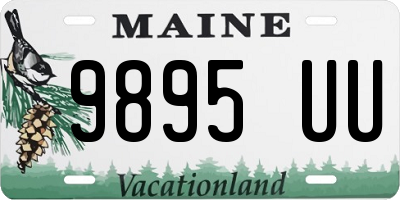 ME license plate 9895UU