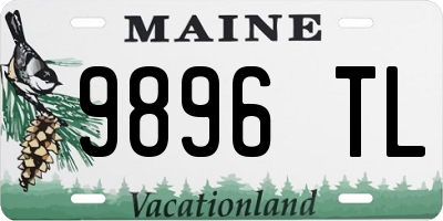 ME license plate 9896TL