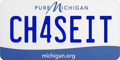 MI license plate CH4SEIT