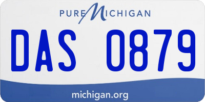 MI license plate DAS0879