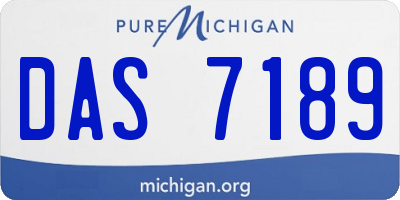 MI license plate DAS7189