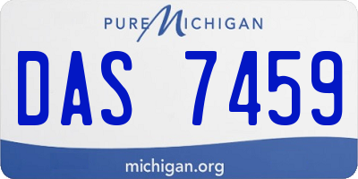 MI license plate DAS7459