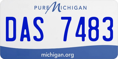 MI license plate DAS7483