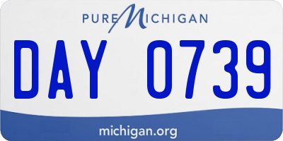 MI license plate DAY0739