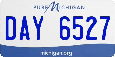 MI license plate DAY6527