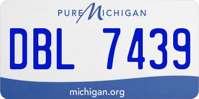 MI license plate DBL7439