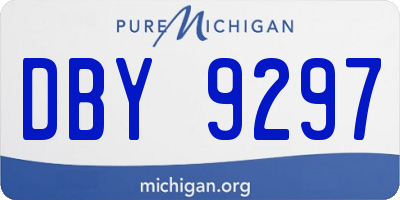 MI license plate DBY9297