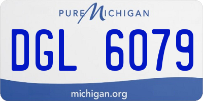 MI license plate DGL6079