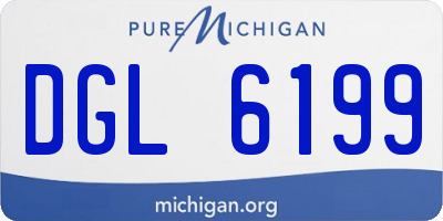 MI license plate DGL6199