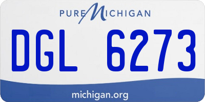 MI license plate DGL6273