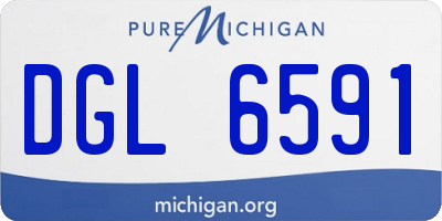 MI license plate DGL6591