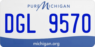 MI license plate DGL9570