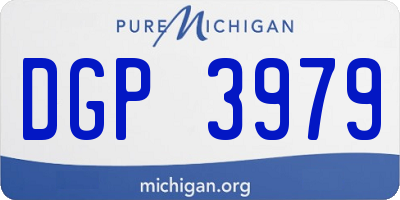 MI license plate DGP3979