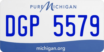 MI license plate DGP5579