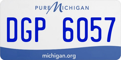MI license plate DGP6057