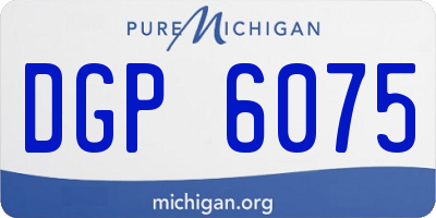 MI license plate DGP6075
