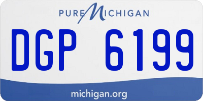 MI license plate DGP6199
