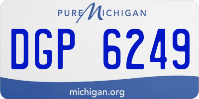 MI license plate DGP6249