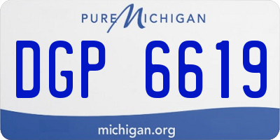 MI license plate DGP6619