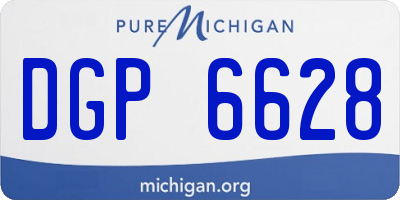 MI license plate DGP6628