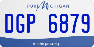 MI license plate DGP6879