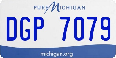 MI license plate DGP7079