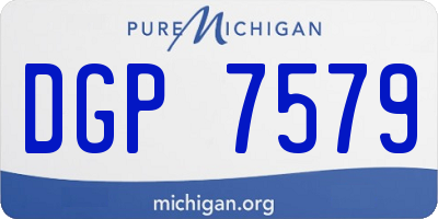 MI license plate DGP7579