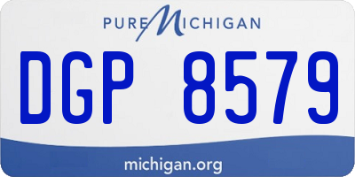 MI license plate DGP8579