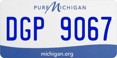 MI license plate DGP9067