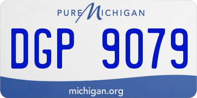 MI license plate DGP9079