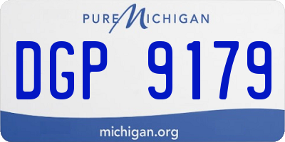 MI license plate DGP9179