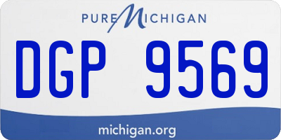 MI license plate DGP9569