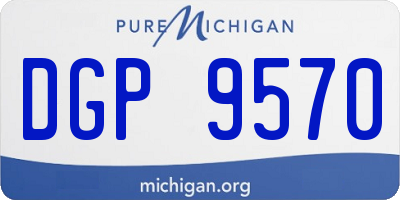 MI license plate DGP9570