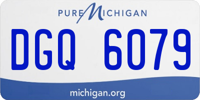 MI license plate DGQ6079