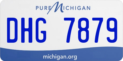 MI license plate DHG7879
