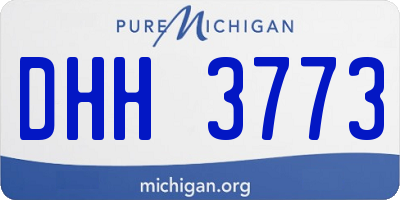MI license plate DHH3773