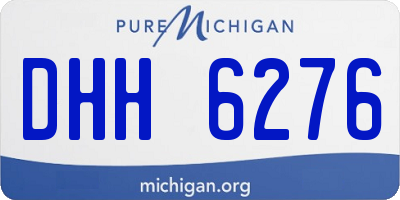 MI license plate DHH6276