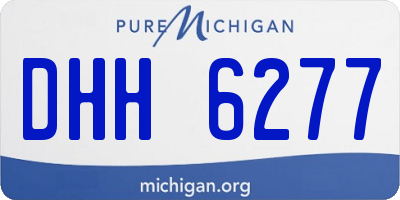 MI license plate DHH6277