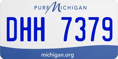 MI license plate DHH7379