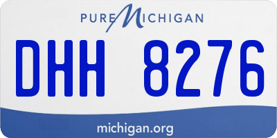 MI license plate DHH8276