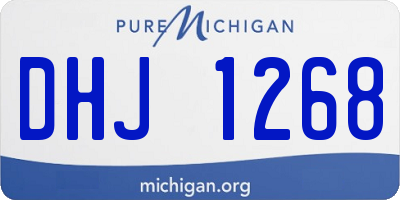 MI license plate DHJ1268