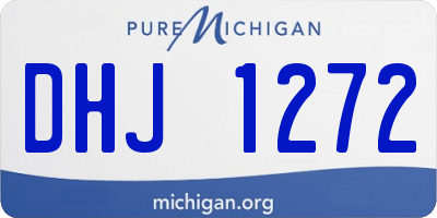 MI license plate DHJ1272