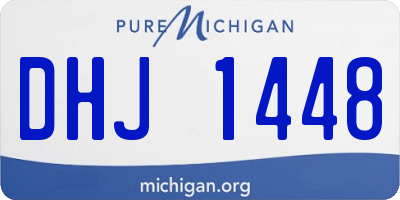 MI license plate DHJ1448