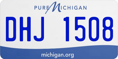 MI license plate DHJ1508