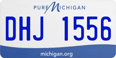 MI license plate DHJ1556