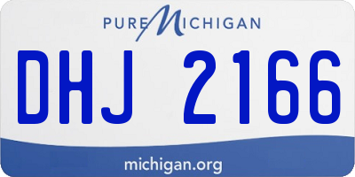 MI license plate DHJ2166