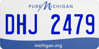 MI license plate DHJ2479