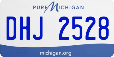 MI license plate DHJ2528